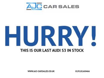 AUDI S3 2.0 TFSI Black Edition Sportback 5dr Petrol S Tronic quattro Eur