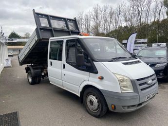 Ford Transit 2.4 TDCi 350 Tipper Crew Cab 4dr Diesel Manual RWD L3 (DRW) (98 