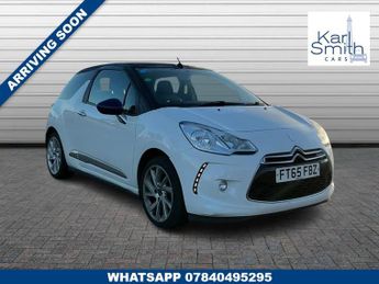 DS 3 Cabrio 1.6 BlueHDi DStyle Nav Cabriolet 2dr Diesel Manual Euro 6 (s/s) 