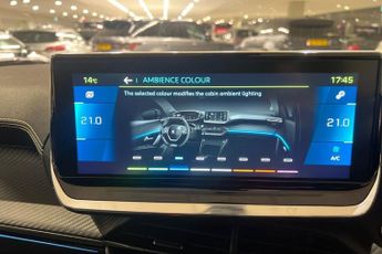 PEUGEOT E-208 50kWh GT Hatchback 5dr Electric Auto (136 ps) Reverse Camera, An