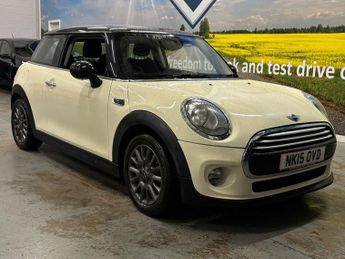 MINI Hatch 1.5 Cooper D Hatchback 3 door Diesel Manual in white Euro 6 