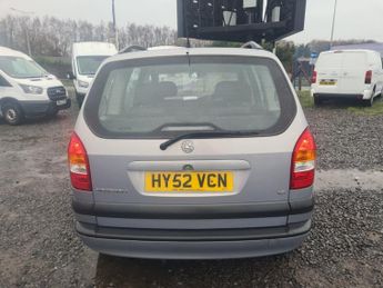 VAUXHALL ZAFIRA 1.8i 16v Elegance MPV 5dr Petrol Manual (207 g/km, 123 bhp)