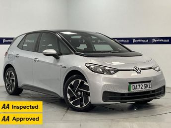VOLKSWAGEN ID.3 Pro Performance 58kWh Life Hatchback 5dr Electric Auto (204 ps) 