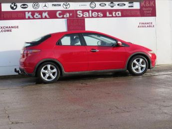 HONDA CIVIC 1.8 i-VTEC ES Hatchback 5dr Petrol i-Shift (150 g/km, 138 bhp)