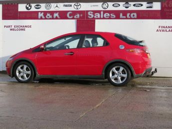 HONDA CIVIC 1.8 i-VTEC ES Hatchback 5dr Petrol i-Shift (150 g/km, 138 bhp)