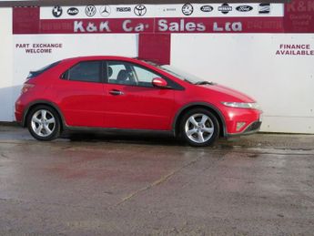 HONDA CIVIC 1.8 i-VTEC ES Hatchback 5dr Petrol i-Shift (150 g/km, 138 bhp)