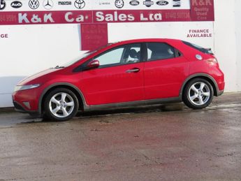 HONDA CIVIC 1.8 i-VTEC ES Hatchback 5dr Petrol i-Shift (150 g/km, 138 bhp)