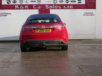 HONDA CIVIC 1.8 i-VTEC ES Hatchback 5dr Petrol i-Shift (150 g/km, 138 bhp)