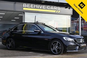 Mercedes C Class 2.1 C220 BlueTEC AMG Line (Premium) Saloon 4dr Diesel G-Tronic+ 