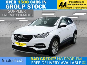 Vauxhall Grandland 1.2 Turbo Elite Nav SUV 5dr Petrol Manual 6Spd Euro 6 (s/s) (130