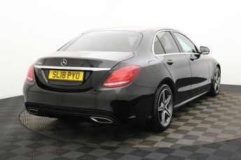 MERCEDES-BENZ C-CLASS 2.1 C220d AMG Line Saloon 4dr Diesel G-Tronic+ Euro 6 (s/s) (170