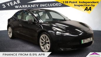 Tesla Model 3 Standard Range Plus Saloon 4dr Electric Auto RWD (241 bhp)