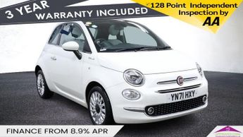 Fiat 500 1.0 MHEV Dolcevita Hatchback 3dr Petrol Manual Euro 6 (s/s) (70 