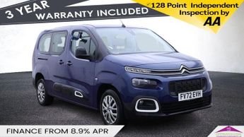 Citroen Berlingo 1.5 BlueHDi Feel XL MPV 5dr Diesel Manual Euro 6 (s/s) (100 ps)