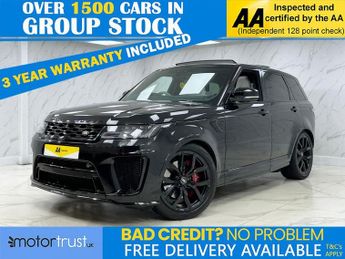 Land Rover Range Rover Sport 5.0 P575 V8 GPF SVR SUV 5dr Petrol Auto 4WD Euro 6 (s/s) (575 ps