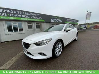 Mazda 6 2.2 SKYACTIV-D Sport Nav Saloon 4dr Diesel Auto Euro 6 (s/s) (17