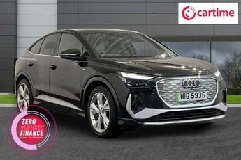 AUDI Q4 E-TRON 40 S line Sportback 5dr Electric Auto 82kWh (204 ps) Rear Parkin