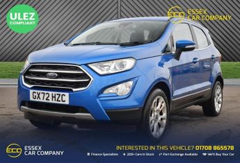 Ford EcoSport 1.0T EcoBoost GPF Titanium SUV 5dr Petrol Manual Euro 6 (s/s) (1