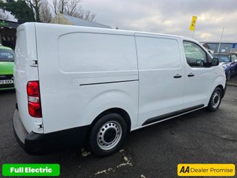 PEUGEOT E-EXPERT E 1000 75kWh Professional LWB Electric panel van, 72,200 miles, 