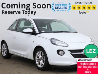 Vauxhall ADAM 1.2 16v JAM Hatchback 3dr Petrol Manual Euro 5 (70 ps)
