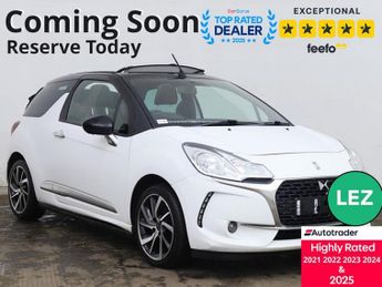 DS 3 Cabrio 1.2 PureTech Elegance Cabriolet 2dr Petrol Manual Euro 6 (s/s) (