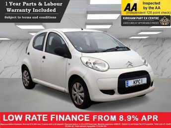Citroen C1 1.0i VTR Hatchback 5dr Petrol Manual Euro 5 (68 ps) MOT MARCH 20