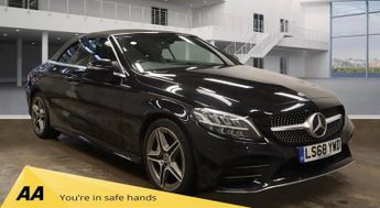 Mercedes C Class 1.5 C200 MHEV AMG Line Cabriolet 2dr Petrol G-Tronic+ Euro 6 (s/