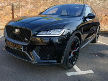 JAGUAR F-PACE 5.0 V8 SVR SUV 5dr Petrol Quickshift AWD Euro 6 (s/s) (550 ps)