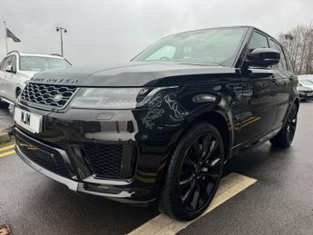 LAND ROVER RANGE ROVER SPORT 3.0 D250 MHEV HSE Silver SUV 5dr Diesel Auto 4WD Euro 6 (s/s) (2