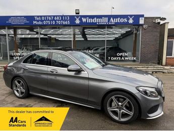 Mercedes C Class 2.0 C200 AMG Line (Premium) Saloon 4dr Petrol G-Tronic+ Euro 6 (