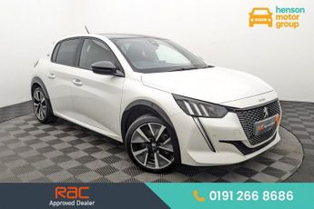 PEUGEOT E-208 50kWh GT Line Hatchback 5dr Electric Auto (136 ps)