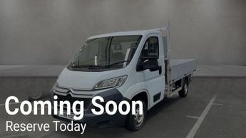  CITROEN RELAY 35 2.0 BLUEHDI 130 L2 DROPSIDE EX MOD 