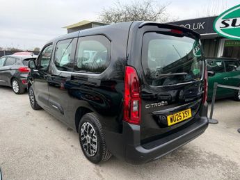 CITROEN E-BERLINGO 52kWh PLUS XL MPV 5dr Electric Auto (7.4kW Charger) (136 ps)
