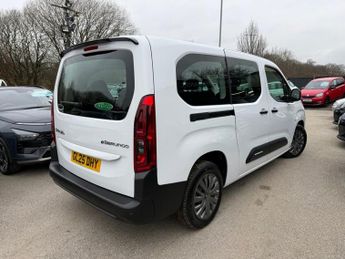 CITROEN E-BERLINGO 52kWh PLUS XL MPV 5dr Electric Auto (7.4kW Charger) (136 ps)