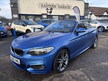BMW 2 SERIES 2.0 220d M Sport Convertible 2dr Diesel Auto Euro 6 (s/s) (190 p