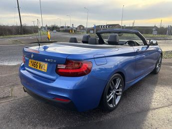 BMW 2 SERIES 2.0 220d M Sport Convertible 2dr Diesel Auto Euro 6 (s/s) (190 p