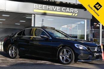 Mercedes C Class 2.1 C220 BlueTEC AMG Line (Premium) Saloon 4dr Diesel G-Tronic+ 