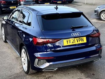AUDI A3 1.0 TFSI 30 S line Sportback 5dr Petrol S Tronic Euro 6 (s/s) (1