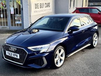 AUDI A3 1.0 TFSI 30 S line Sportback 5dr Petrol S Tronic Euro 6 (s/s) (1