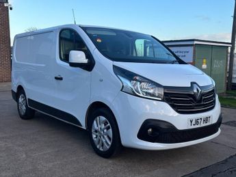 Renault Trafic 1.6 dCi 27 Sport Nav Panel Van 5 door Diesel Manual in White SWB