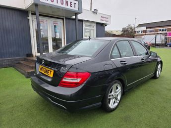 MERCEDES-BENZ C-CLASS 2.1 C220 CDI BlueEfficiency AMG Sport Saloon 4dr Diesel AUTOMATI