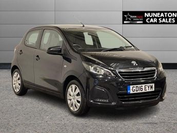 Peugeot 108 1.0 Active Hatchback 5dr Petrol Manual Euro 6 (68 ps)