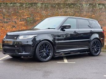Land Rover Range Rover Sport 5.0 V8 SVR SUV 5dr Petrol Auto 4WD Euro 5 (s/s) (550 ps)