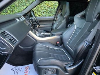 LAND ROVER RANGE ROVER SPORT 5.0 V8 SVR SUV 5dr Petrol Auto 4WD Euro 5 (s/s) (550 ps)