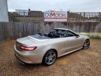 MERCEDES-BENZ E-CLASS 3.0 E400 V6 AMG Line (Premium) Cabriolet 2dr Petrol G-Tronic+ 4M