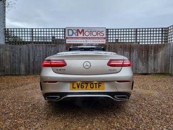 MERCEDES-BENZ E-CLASS 3.0 E400 V6 AMG Line (Premium) Cabriolet 2dr Petrol G-Tronic+ 4M