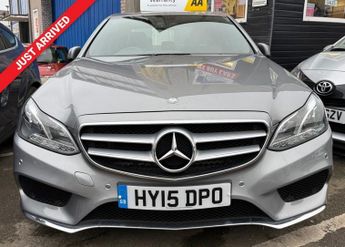 Mercedes E Class AUTOMATIC 2.0 E200 AMG Sport Saloon 4dr Petrol G-Tronic+ Euro 6 