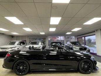 MERCEDES-BENZ C-CLASS 2.1 C250d AMG Line Cabriolet 2dr Diesel G-Tronic+ Euro 6 (s/s) (