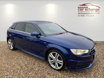 Audi A3 1.6 TDI S line Sportback 5dr Diesel S Tronic Euro 6 (s/s) (110 p