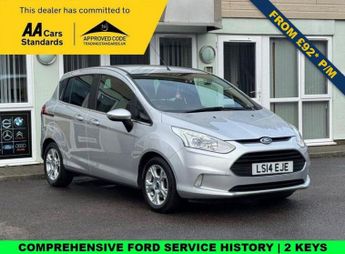 Ford B Max 1.0T EcoBoost Zetec MPV 5dr Petrol Manual Euro 5 (100 ps)